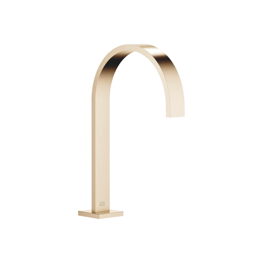 MEM Deck-mounted basin spout with pop-up waste - Brushed Champagne (22kt Gold) - 13 715 782-46