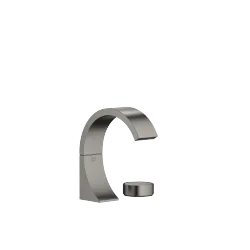 CYO Two-hole basin mixer without pop-up waste - Brushed Dark Platinum - Set containing 2 articles