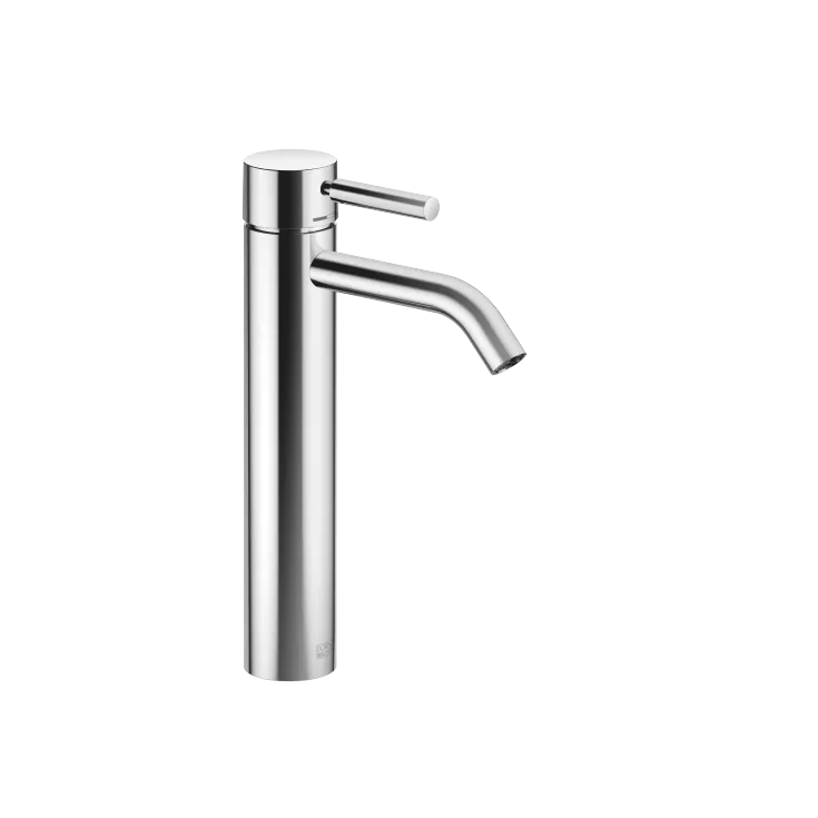 META Single-lever basin mixer with raised base without pop-up waste - Chrome - 33 537 660-00 0010