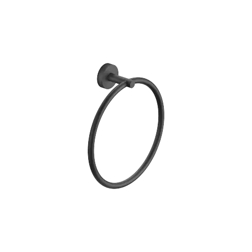Towel ring round - Matte Black - 83 200 979-33