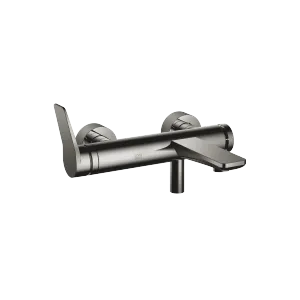 LISSÉ Single-lever bath mixer for wall mounting without shower set - Dark Chrome - 33 200 845-19
