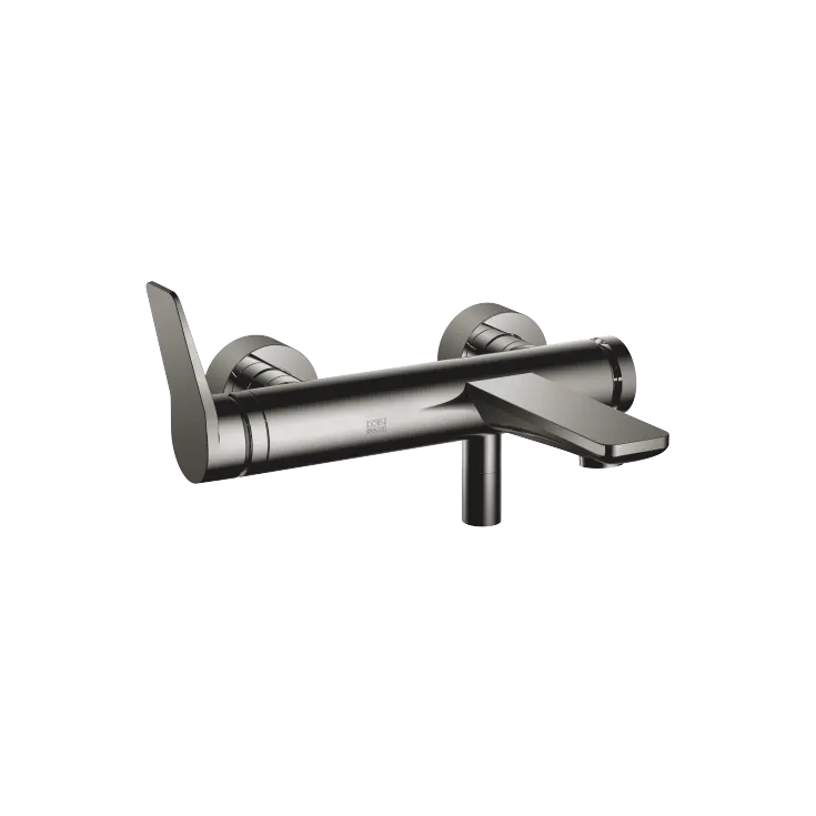 LISSÉ Single-lever bath mixer for wall mounting without shower set - Dark Chrome - 33 200 845-19