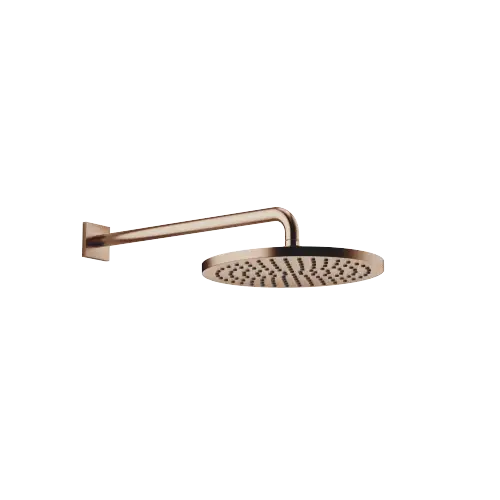 SERIENSPEZIFISCH Regenbrause mit Wandanbindung FlowReduce 300 mm - Bronze gebürstet (PVD) - 28 674 670-42