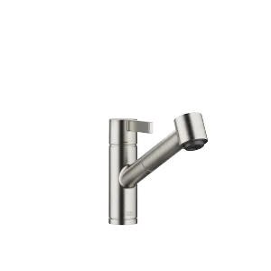 ENO Single-lever mixer Pull-out with spray function - Brushed Platinum - 33 870 760-06