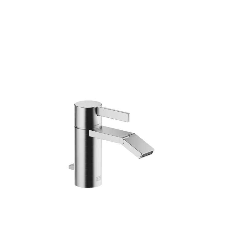 IMO Brushed Chrome Bidet faucets: Single-lever bidet mixer with pop-up ...