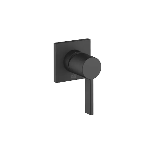 Miscelatore monocomando incasso con piastra di copertura - Nero opaco - 36 060 670-33