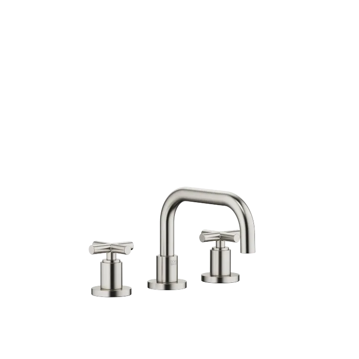 TARA Batería americana de lavabo con válvula automática - Platino cepillado - 20 705 892-06