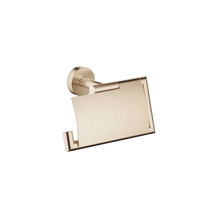 Portarotolo con copertura - Light Gold spazzolato - 83 510 979-27