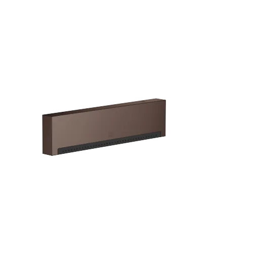 WATER FALL Cascade spout with individual jets for wall mounting - Brushed Dark Bronze (PVD) - 13 425 979-43