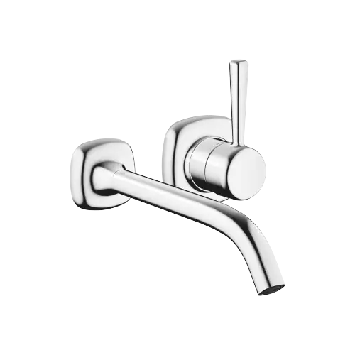 COYA Wall-mounted single-lever basin mixer without pop-up waste - Chrome - 36 861 404-00