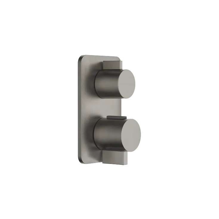 LISSÉ Concealed thermostat with one-way diverter - Brushed Dark Platinum - 36 425 845-99 0010