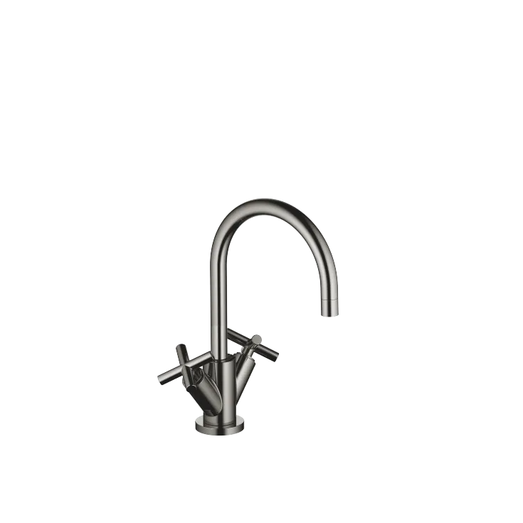 TARA Single-hole lavatory mixer with drain - Dark Chrome - 22 513 892-19 0010