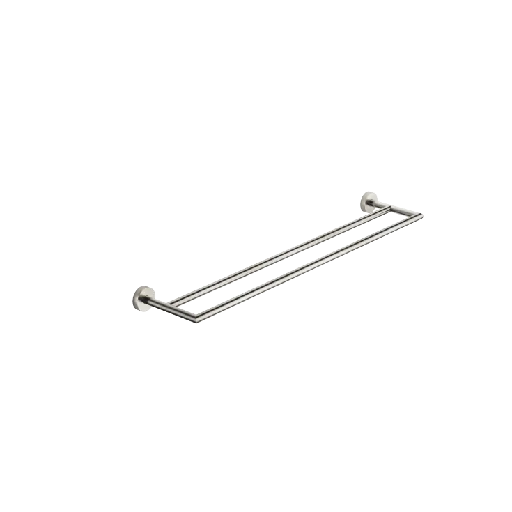 Towel bar in two parts - Brushed Platinum - 83 061 979-06