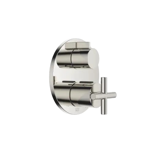 TARA Concealed thermostat with one-way diverter - Platinum - 36 425 892-08 0010