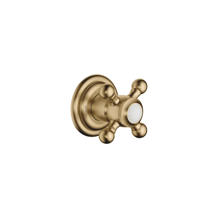 MADISON Wall mounted two-way diverter - Brushed Dark Brass - 36 200 361-39 0010