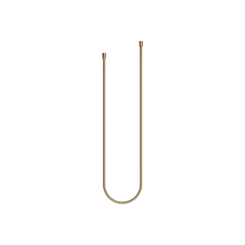 Flexible métallique de douche 1/2" x 1/2" x 1750 mm - Dark Brass brossé (PVD) - 28 204 970-39