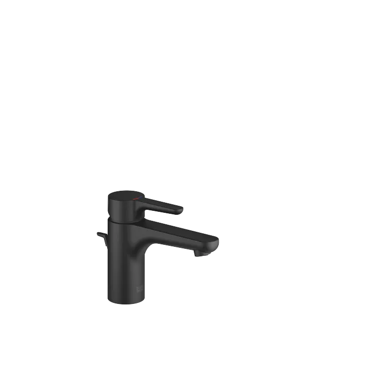 DORNBRACHT YAMOU Monomando de lavabo con válvula automática - Soft Black - 33 501 831-69