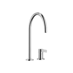 TARA ULTRA Two-hole mixer with individual rosettes - Brushed Chrome - 32 815 875-93 0010