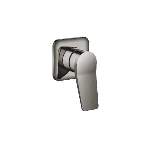LISSÉ Concealed single-lever mixer with cover plate - Dark Chrome - 36 060 845-19