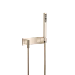 Hand shower set with cover plate - Champagne (22kt Gold) - 27 818 980-47 0050