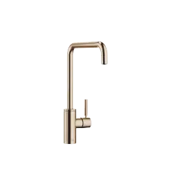 META SQUARE Single-lever mixer for rinsing/Profi spray - Brushed Champagne (22kt Gold) - 33 826 861-46 0010