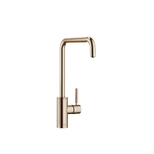 META SQUARE Single-lever mixer For sprayer / professional sprayer - Brushed Champagne (22kt Gold) - 33 826 861-46 0010