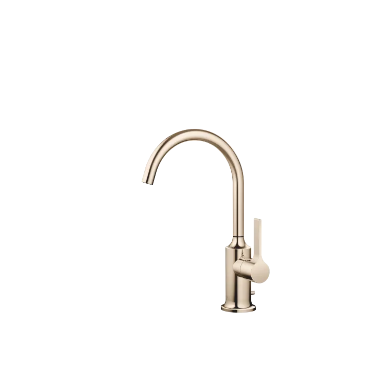 VAIA Single-lever basin mixer with pop-up waste - Champagne (22kt Gold) - 33 500 809-47