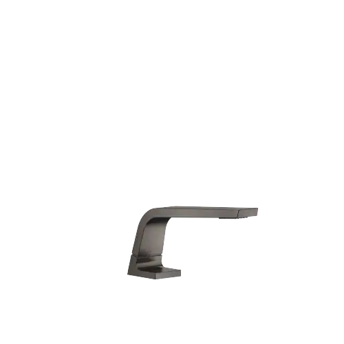 CL.1 Deck-mounted basin spout without pop-up waste - Brushed Dark Platinum - 13 714 705-99