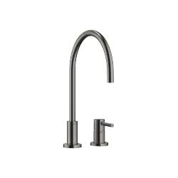 TARA Two-hole mixer with individual rosettes - Brushed Dark Platinum - 32 816 888-99