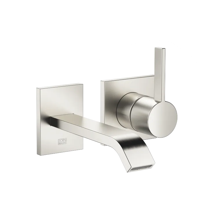 IMO Waschtisch-Wand-Einhandbatterie ohne Ablaufgarnitur - Platin gebürstet - 36 861 671-06