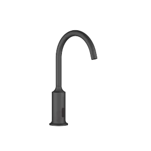 VAIA Robinetterie de lavabo avec fonction d’ouverture et de fermeture électronique sans garniture d’écoulement - Noir mat - 44 521 809-33