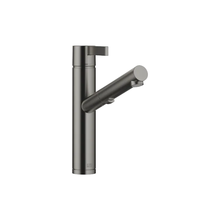 ENO Single-lever mixer Pull-out with spray function - Brushed Dark Platinum - 33 876 760-99