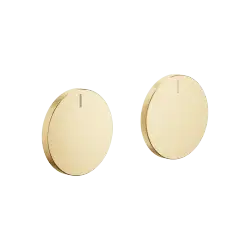 CYO Set d’inserts de poignée chaud et froid - Laiton brossé (Or 23cts) - 11 283 811-28