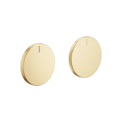 CYO Handle insert set hot & cold - Brushed Durabrass (23kt Gold) - 11 283 811-28