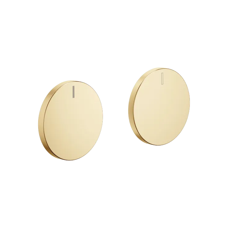 CYO Set Griffeinsatz warm & kalt - Messing gebürstet (23kt Gold) - 11 283 811-28