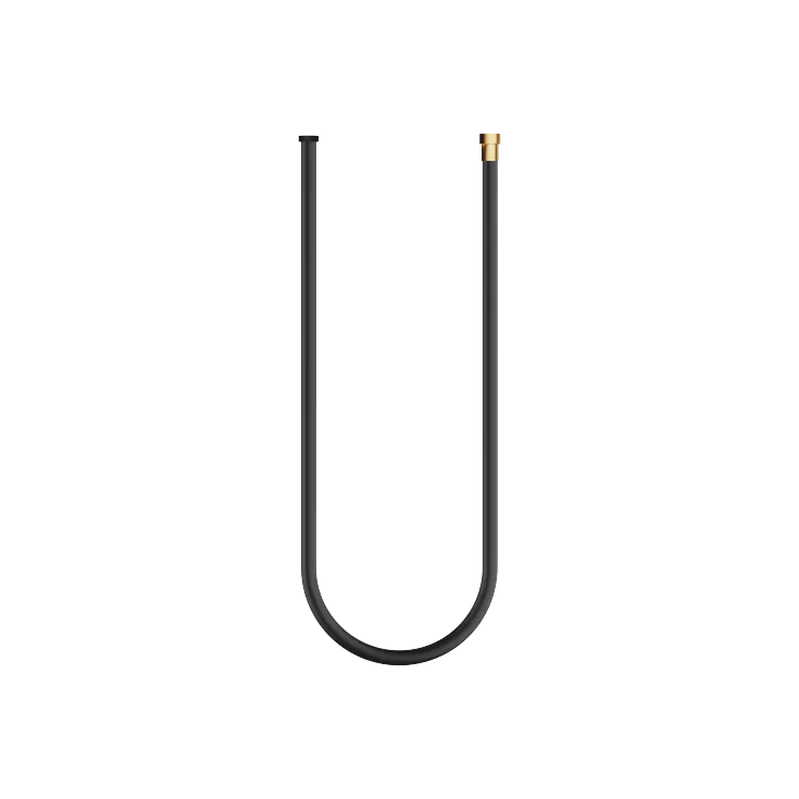 WATER TUBE Kneipp hose black 2000 mm - Brushed Durabrass (23kt Gold) - 28 286 979-28