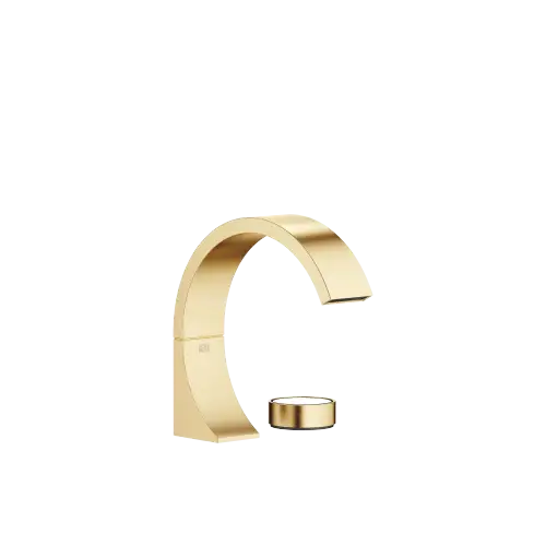 CYO Miscelatore monocomando a due fori per lavabo senza piletta - Ottone spazzolato (Oro 23k) - 29 218 811-28