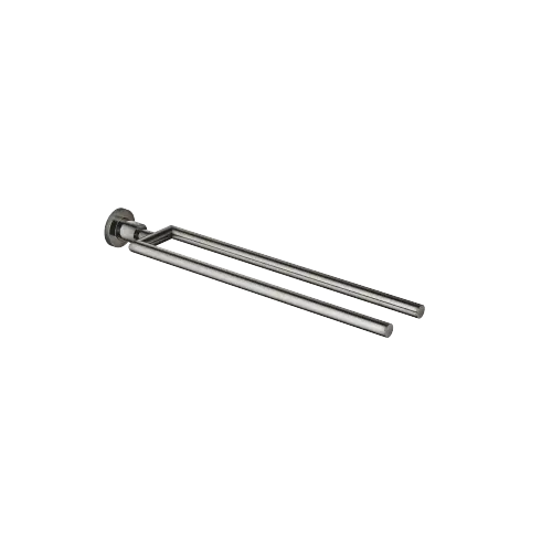 TARA Towel bar in two parts non-swivel - Dark Chrome - 83 210 892-19