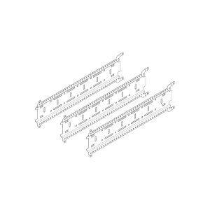 xGRID Set de rails de montage - - 12 380 970 90
