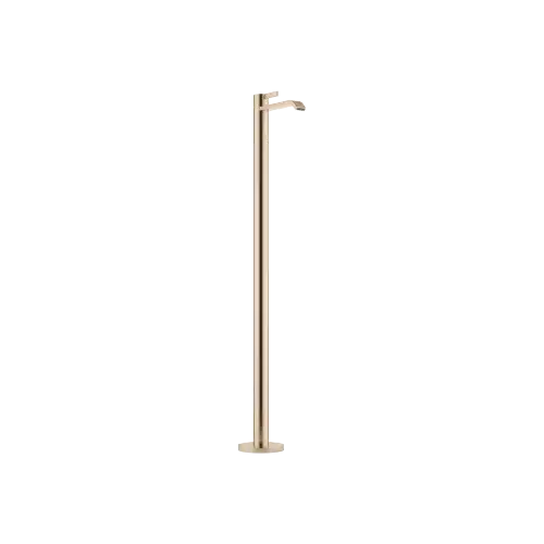IMO Single-hole basin mixer with stand pipe without pop-up waste - Brushed Light Gold (PVD) - 22 585 671-27