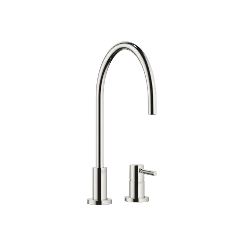 TARA Two-hole mixer with individual rosettes - Platinum - 32 816 888-08 0010