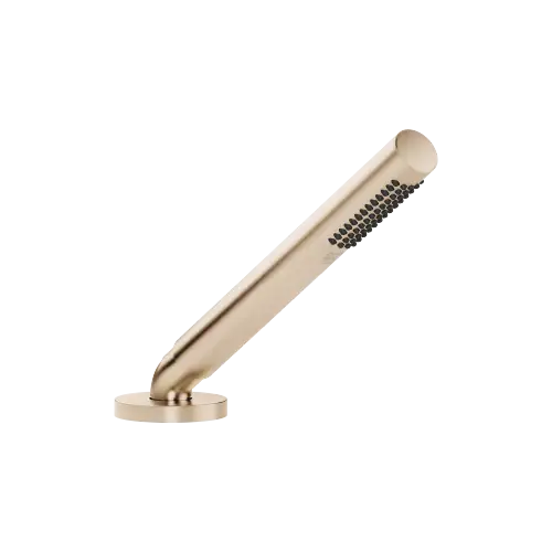 META Hand shower set for bath rim or tile edge installation - Brushed Light Gold (PVD) - 27 702 660-27