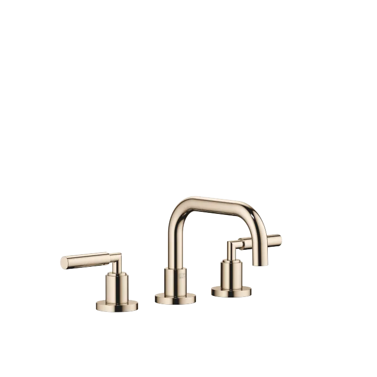 TARA Batteria tre fori lavabo con piletta  - Champagne (Oro 22k) - 20 705 882-47