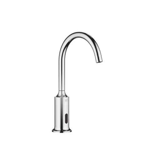 VAIA Chrome Washstand faucets: Washstand fitting with electronic opening and closing function without pop-up waste