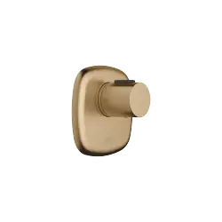 COYA xTOOL UP-Thermostat ohne Mengenregulierung 3/4" - Dark Brass gebürstet (PVD) - 36 503 404-39