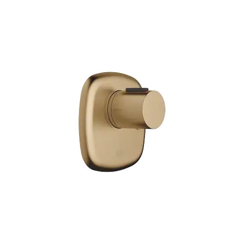 COYA xTOOL UP-Thermostat ohne Mengenregulierung 3/4" - Dark Brass gebürstet (PVD) - 36 503 404-39