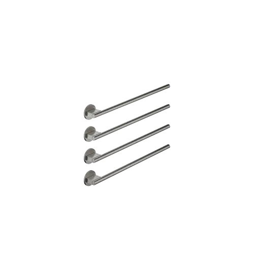 Towel warmer , 4-fold , projection right , without control element - Brushed Dark Platinum - 83 314 979-99