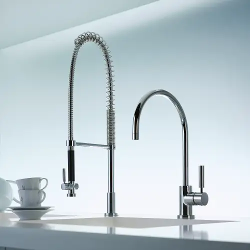 TARA Mitigeur monocommande - Platine brossé - 33 815 888-06