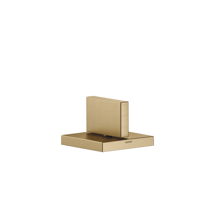 MEM Deck valve counter-clockwise closing hot - Brushed Dark Brass - 20 000 783-39