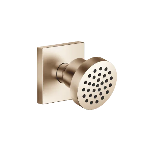 Ducha lateral de masaje articulada sin regulación de caudal FlowReduce - Champagne cepillado (Oro 22k) - 28 518 782-46